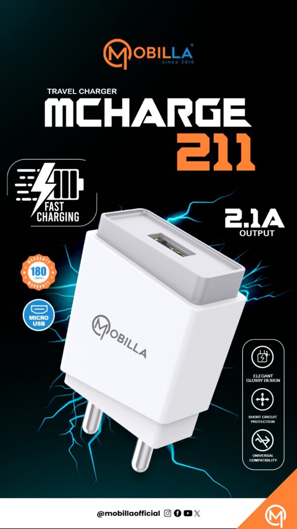 Mcharge 211 Mcharge 211 2.1A charger