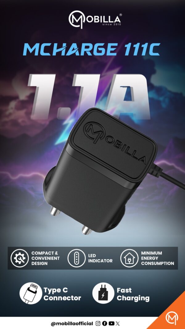 mcharge 111C Mcharge 111-1.1A-charger